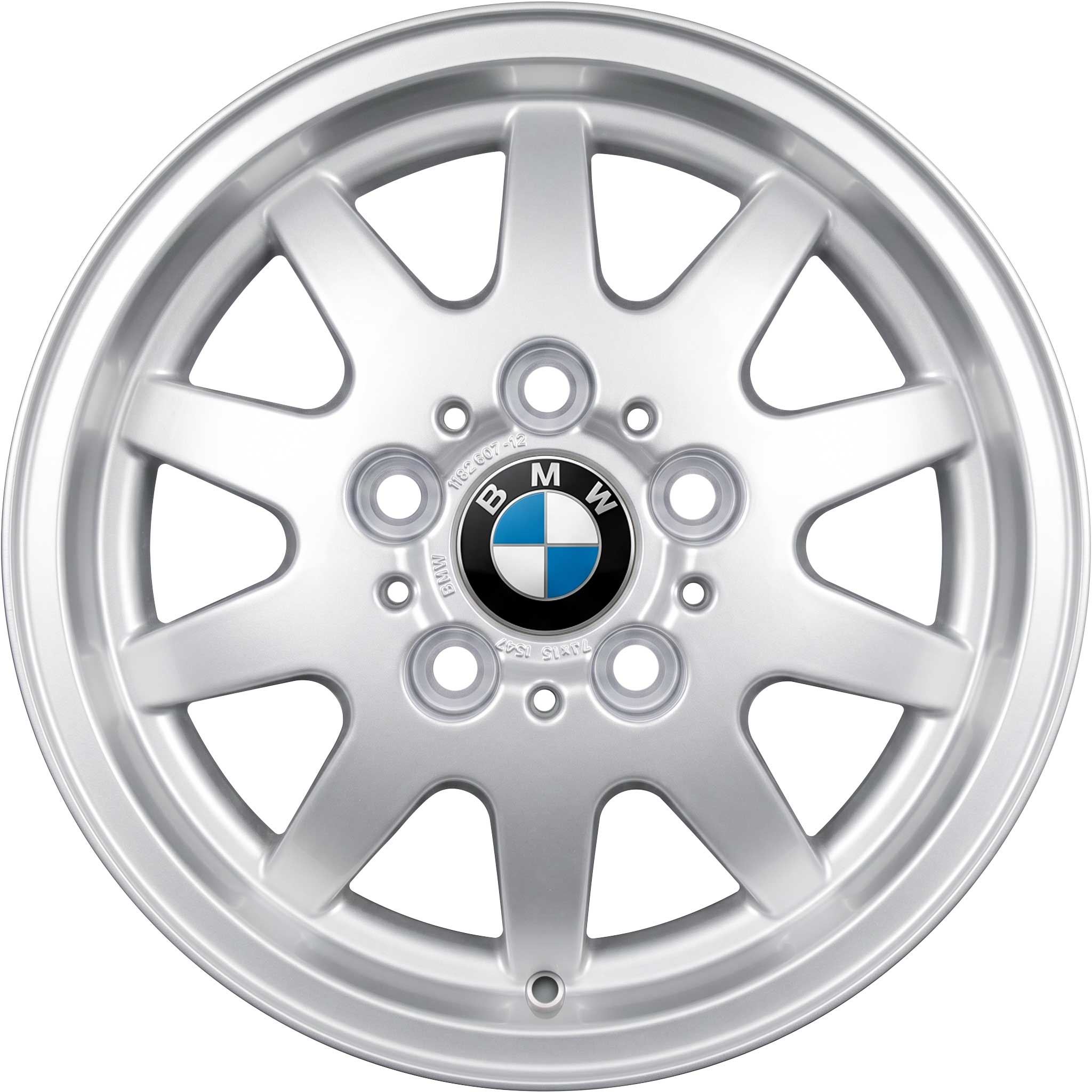 BMW 28 Silver Alloy Wheel Product Image #1