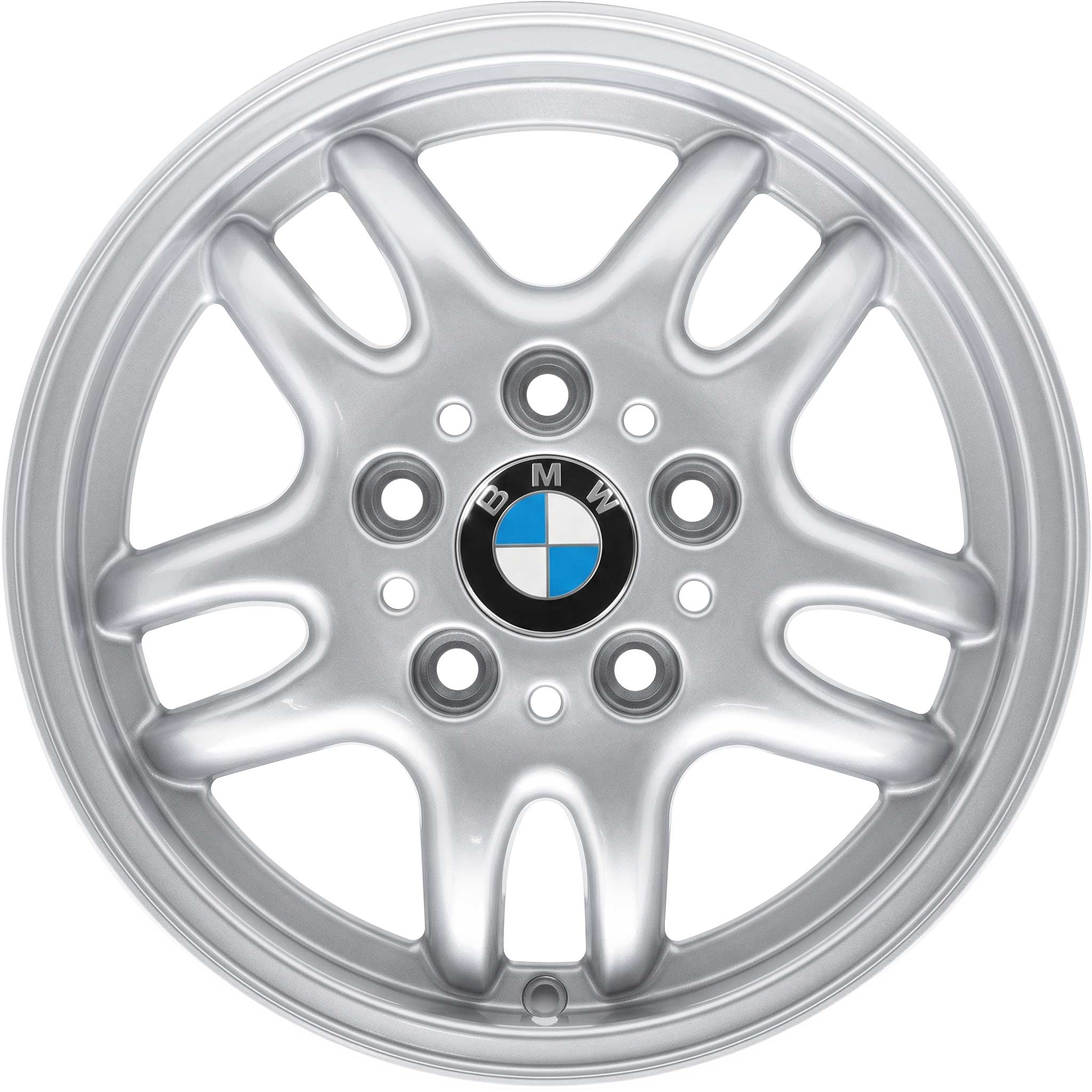 BMW 30 Silver Alloy Wheel Product Image #1