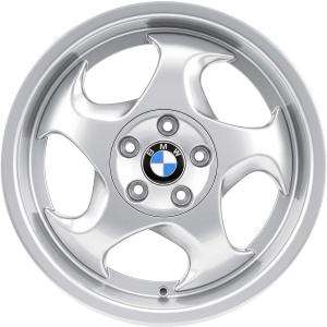 17" BMW 21M Silver (Forged) alloy wheel