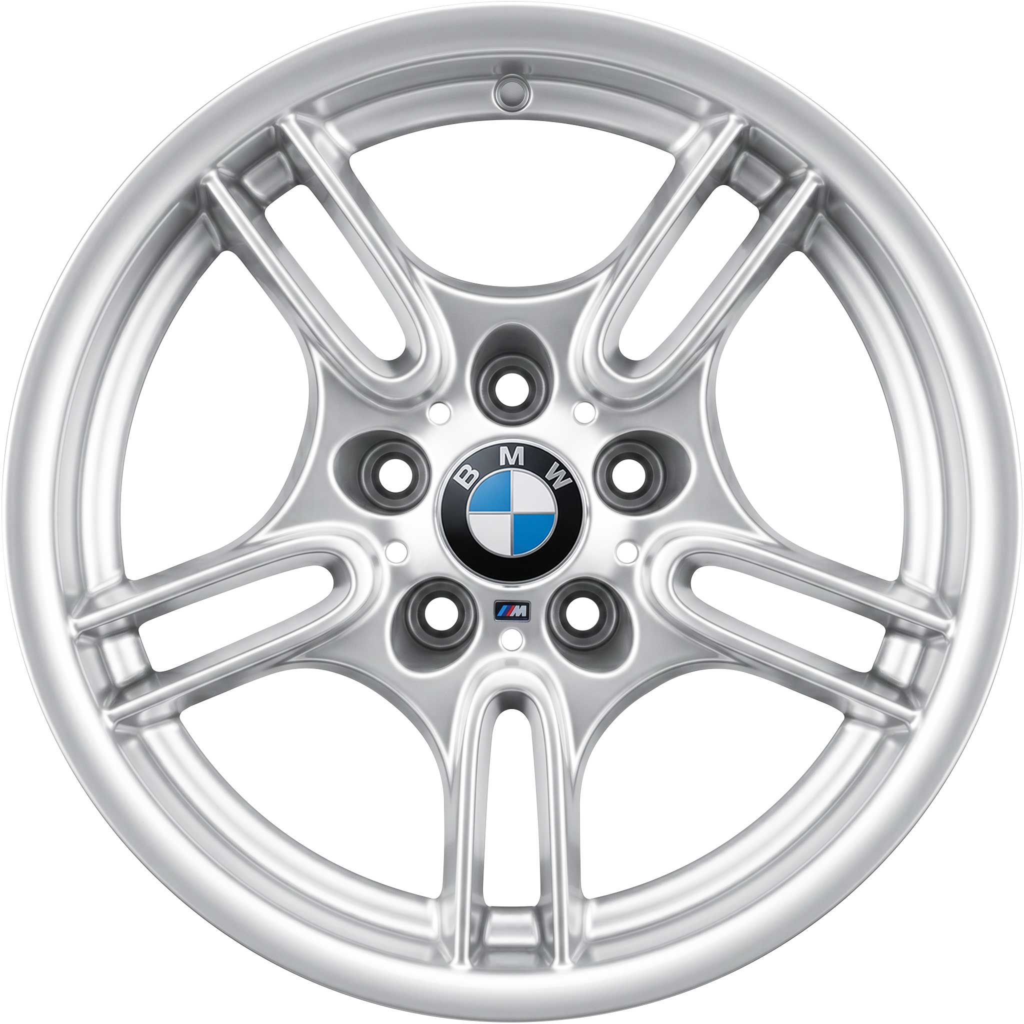 BMW 66M Silver Alloy Wheel Product Image #1