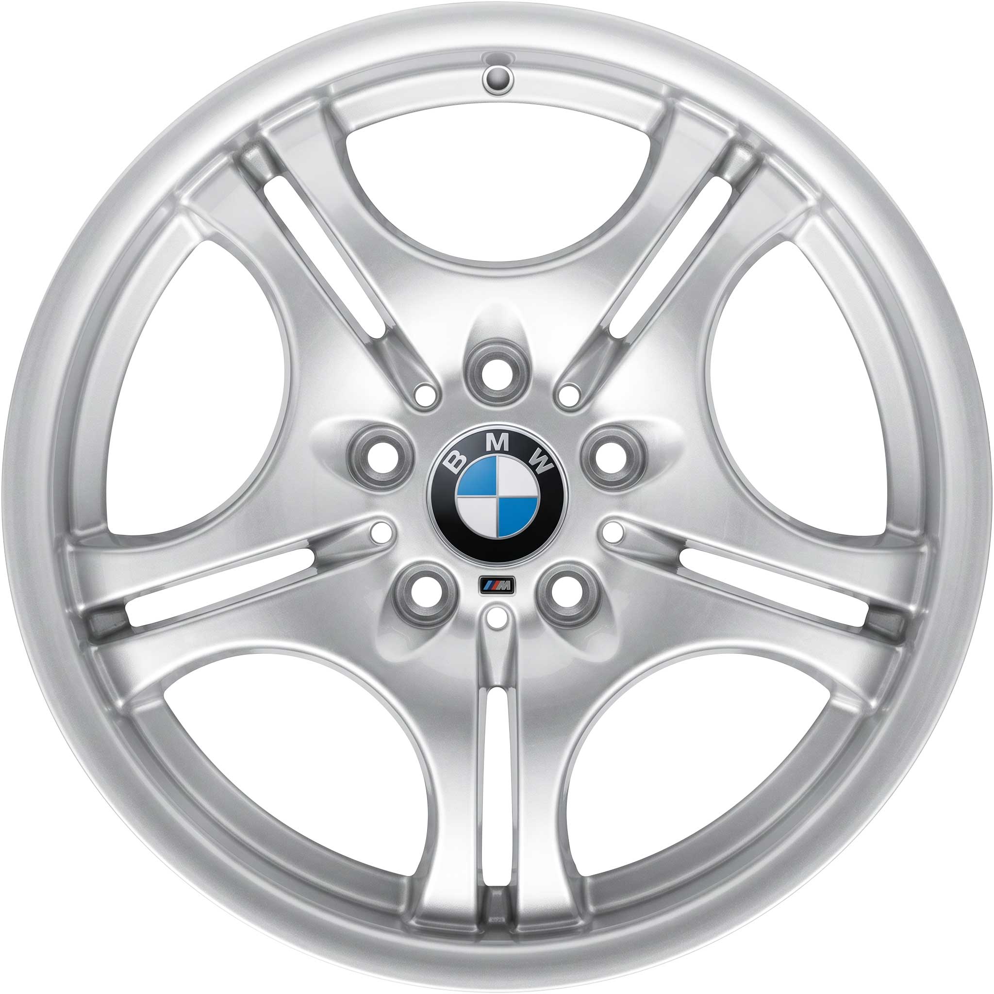 BMW 68M Silver Alloy Wheel Product Image #1