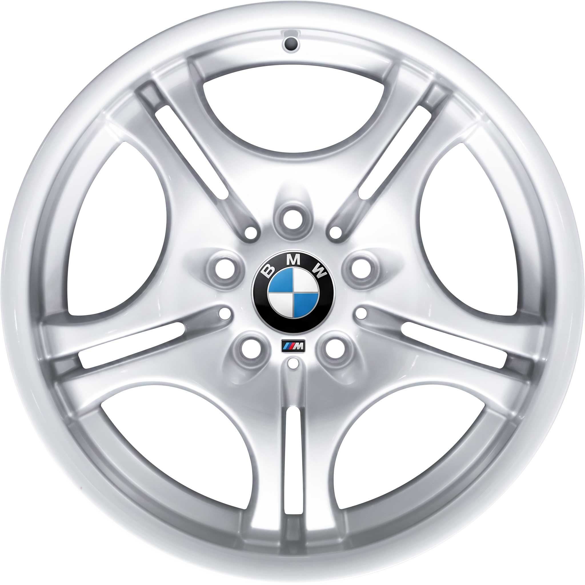 BMW 68M Silver Alloy Wheel Product Image #1