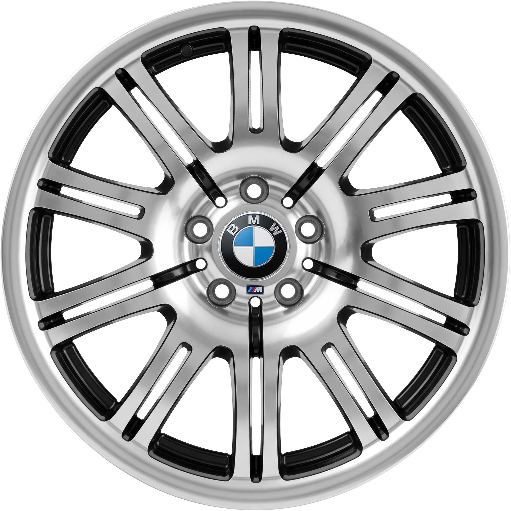 BMW 67M Forged Silver with Bright Turned Alloy Wheel Product Image #1