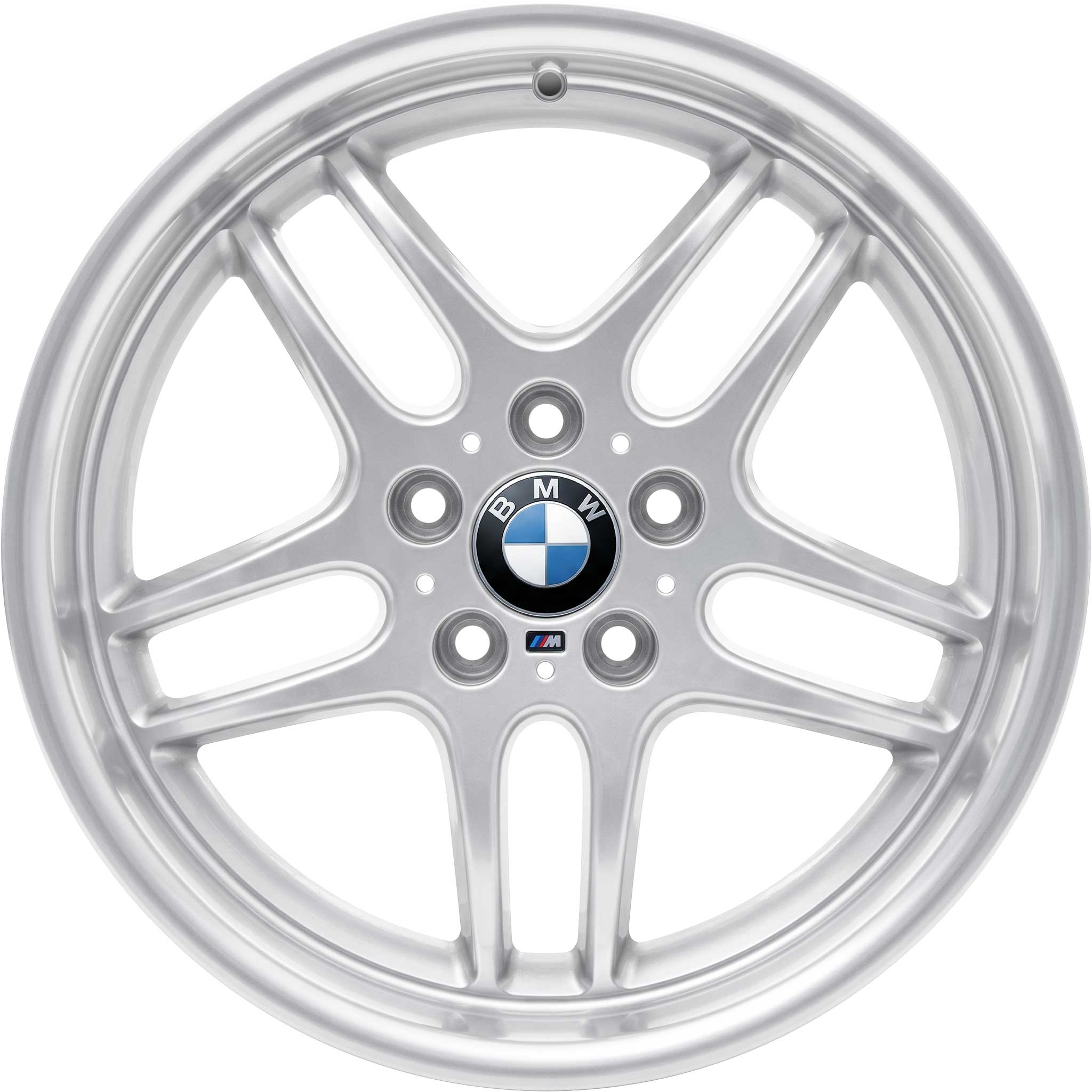 BMW 37M Forged Silver with Polished (Forged) Alloy Wheel Product Image #1