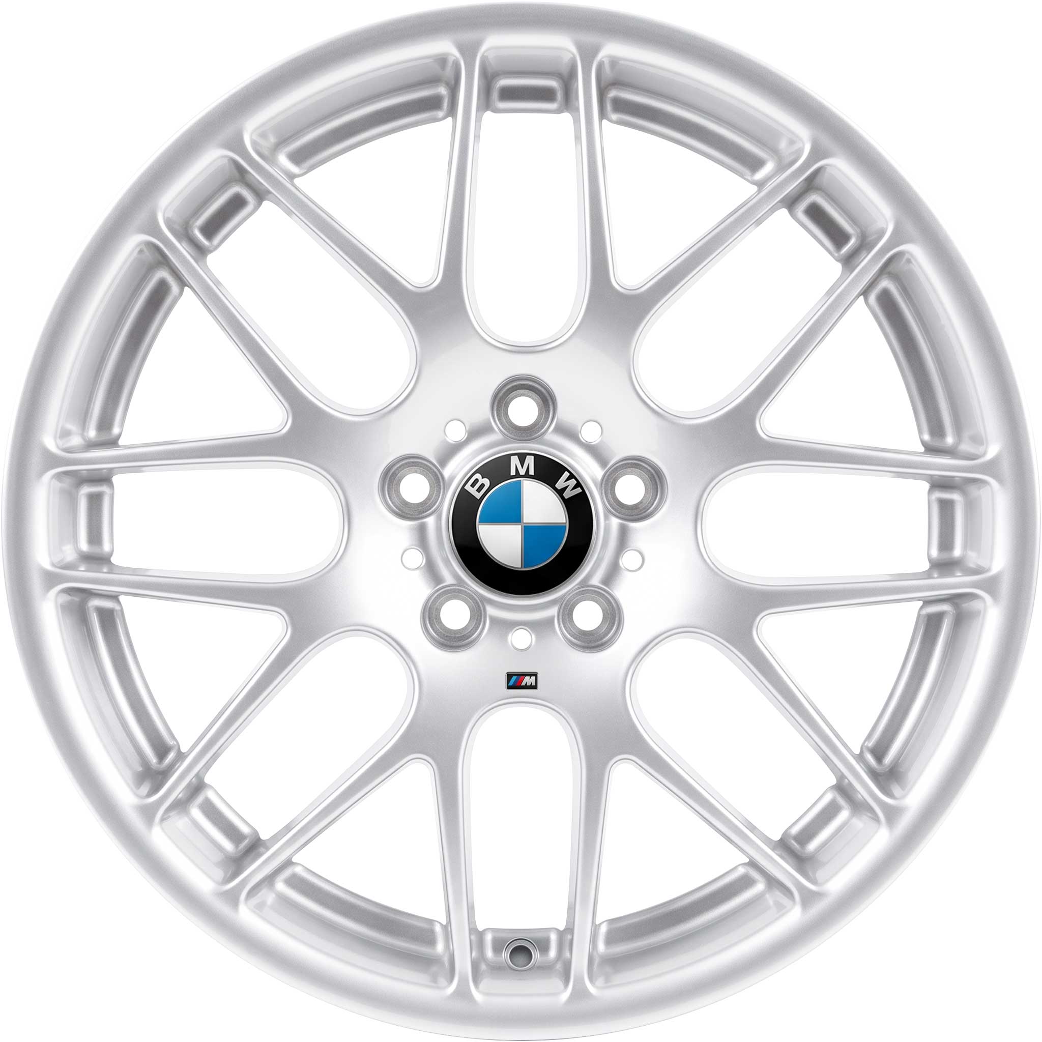 BMW 163M Silver Alloy Wheel Product Image #1