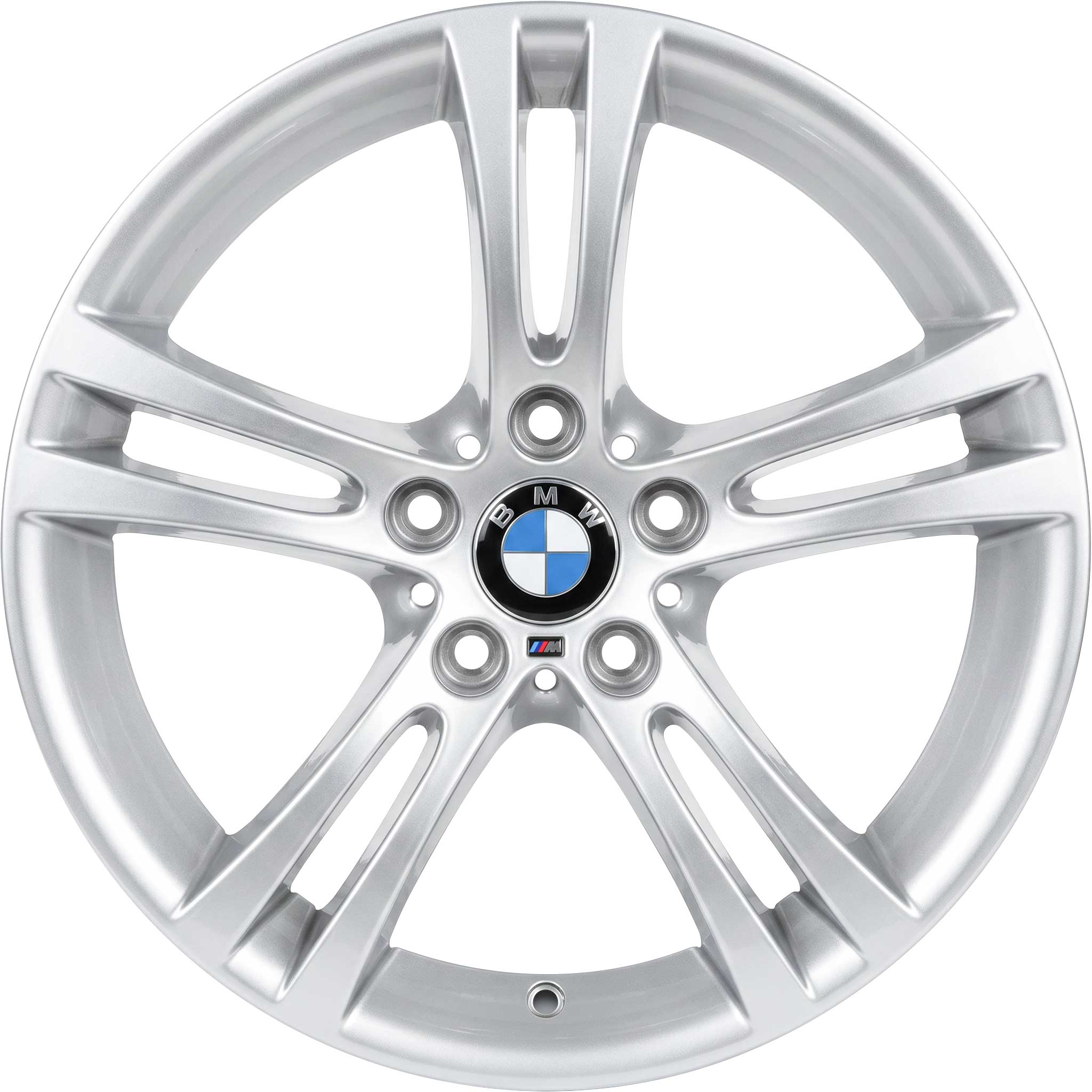 BMW 184M Silver Alloy Wheel Product Image #1