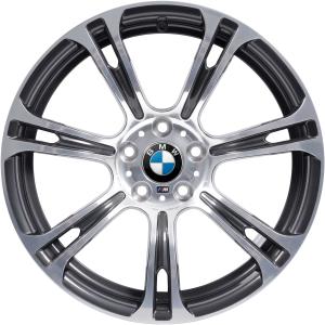 BMW 344M Grey with Polished (Forged) Alloy Wheel for BMW M6 F12 - Sizes 19in