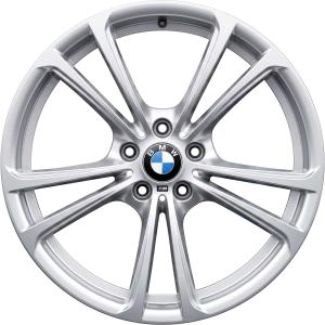 BMW 409M Silver Alloy Wheel for BMW M6 F12 - Sizes 20in