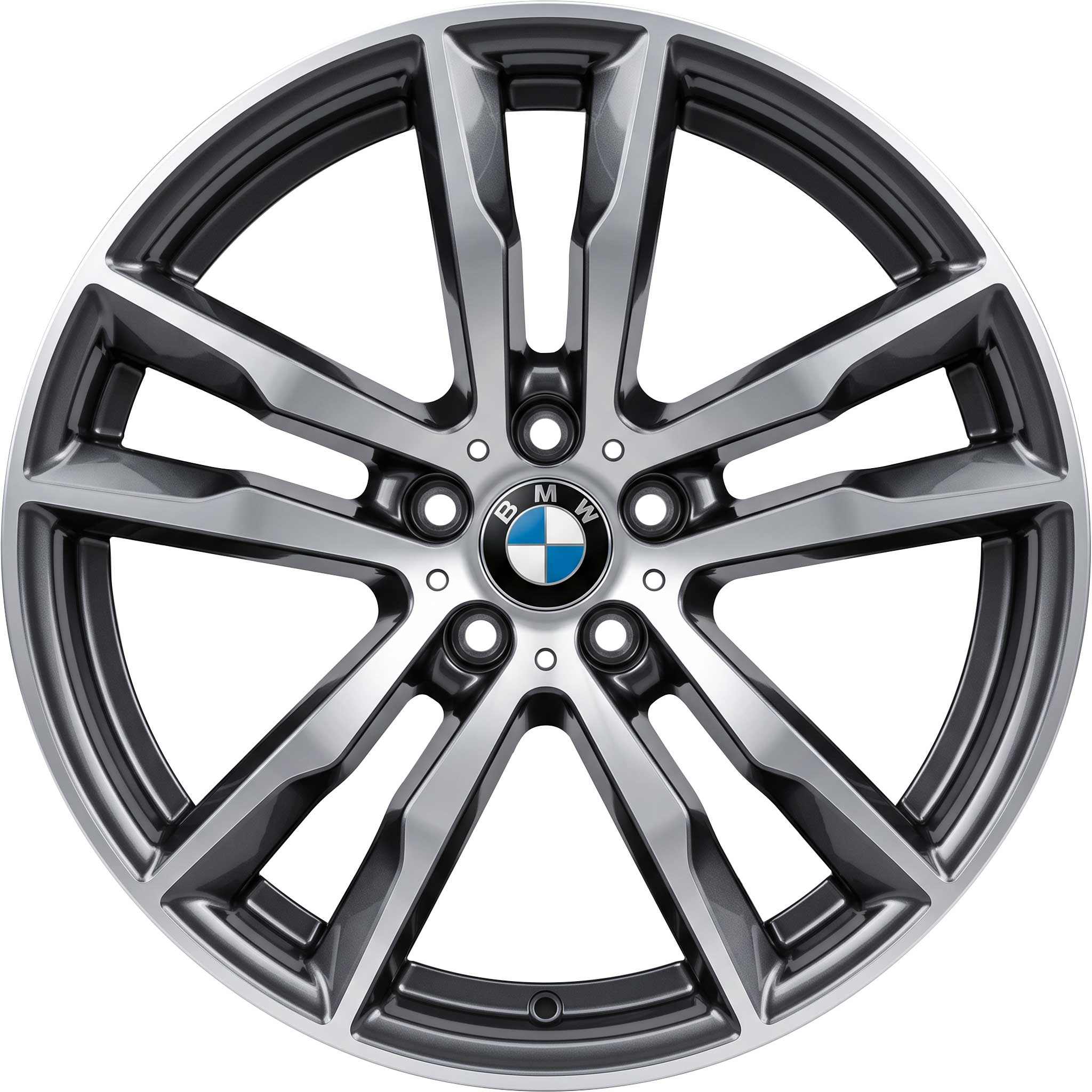 BMW 611M Orbit Grey with Bright Turned Alloy Wheel Product Image #1