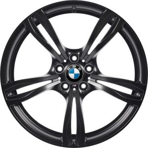 BMW 343M Matt Black Alloy Wheel for BMW M6 F12 - Sizes 20in