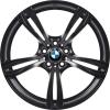 BMW 343M Matt Black Wheel Img 1