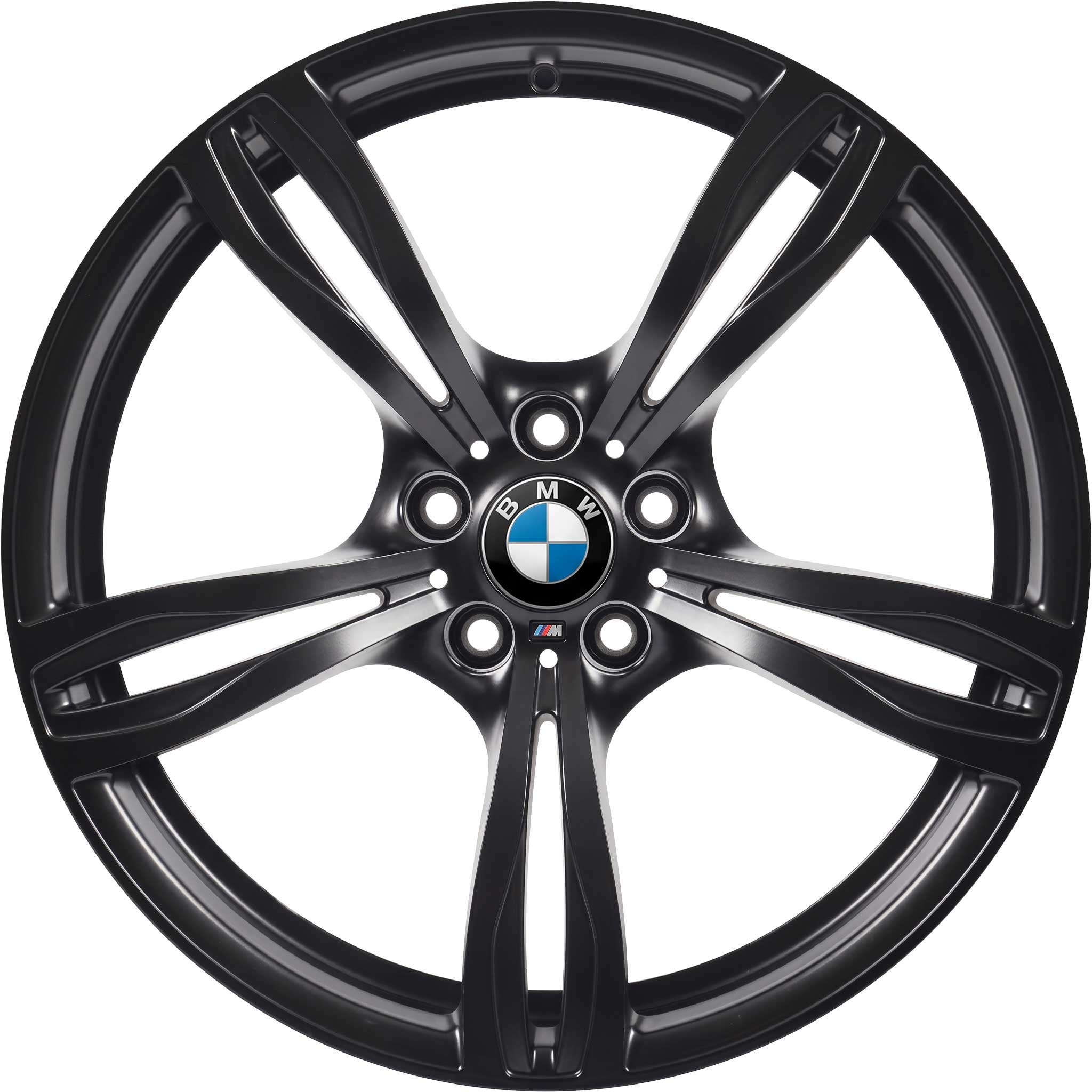 BMW 343M Matt Black Alloy Wheel Product Image #1