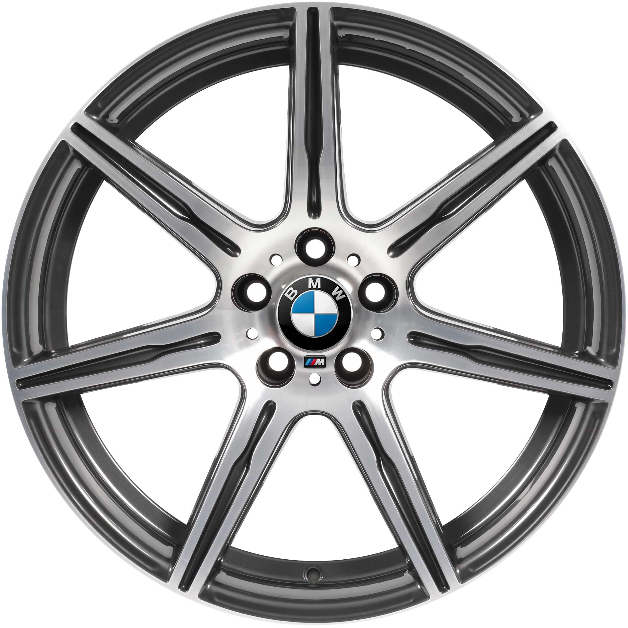 BMW 601M Orbit Grey with Bright Turned Alloy Wheel Product Image #1