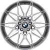 BMW 666M Forged Ferric Grey with Bright Turned Wheel Img 1