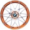 BMW 666M Forged Orange with Bright Turned Wheel Img 1