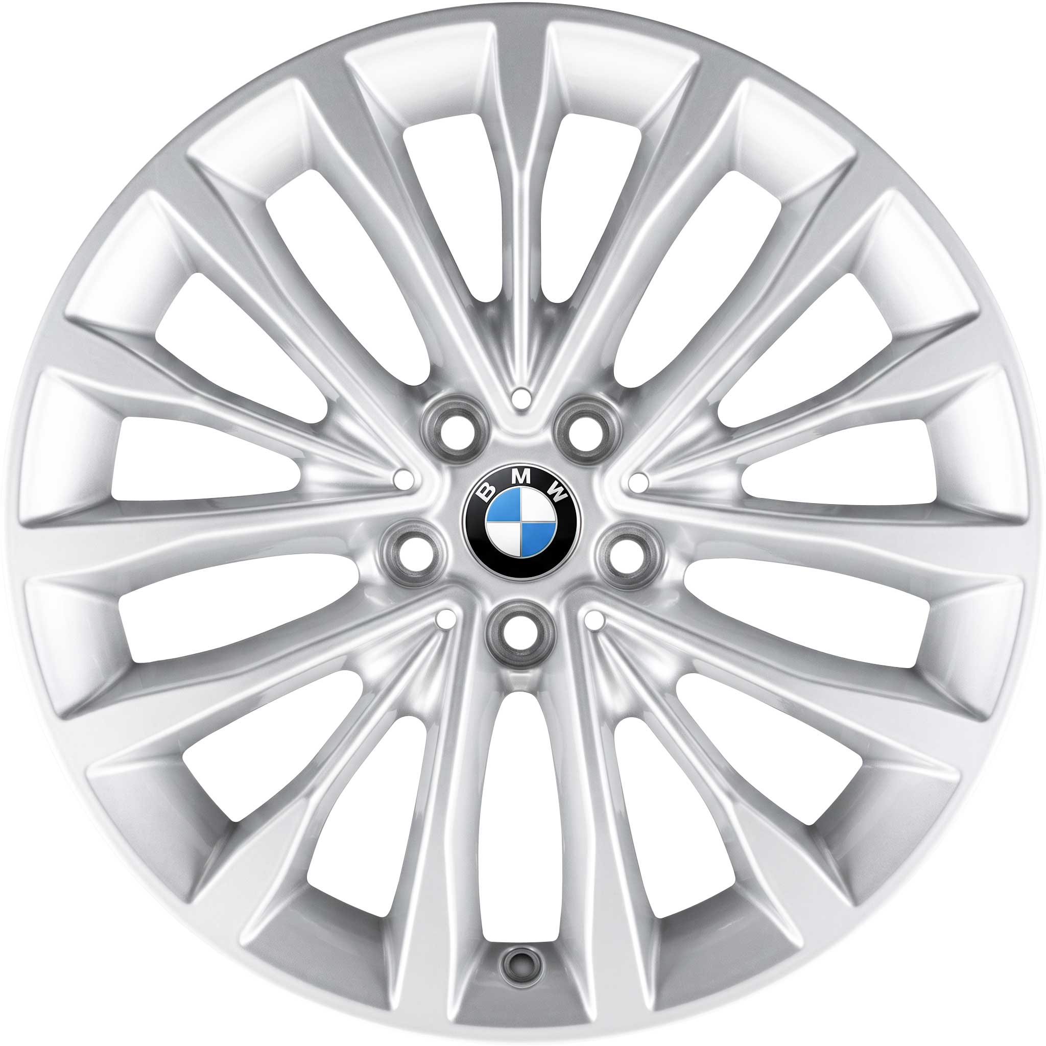 BMW 632 Reflex Silver Alloy Wheel Product Image #1