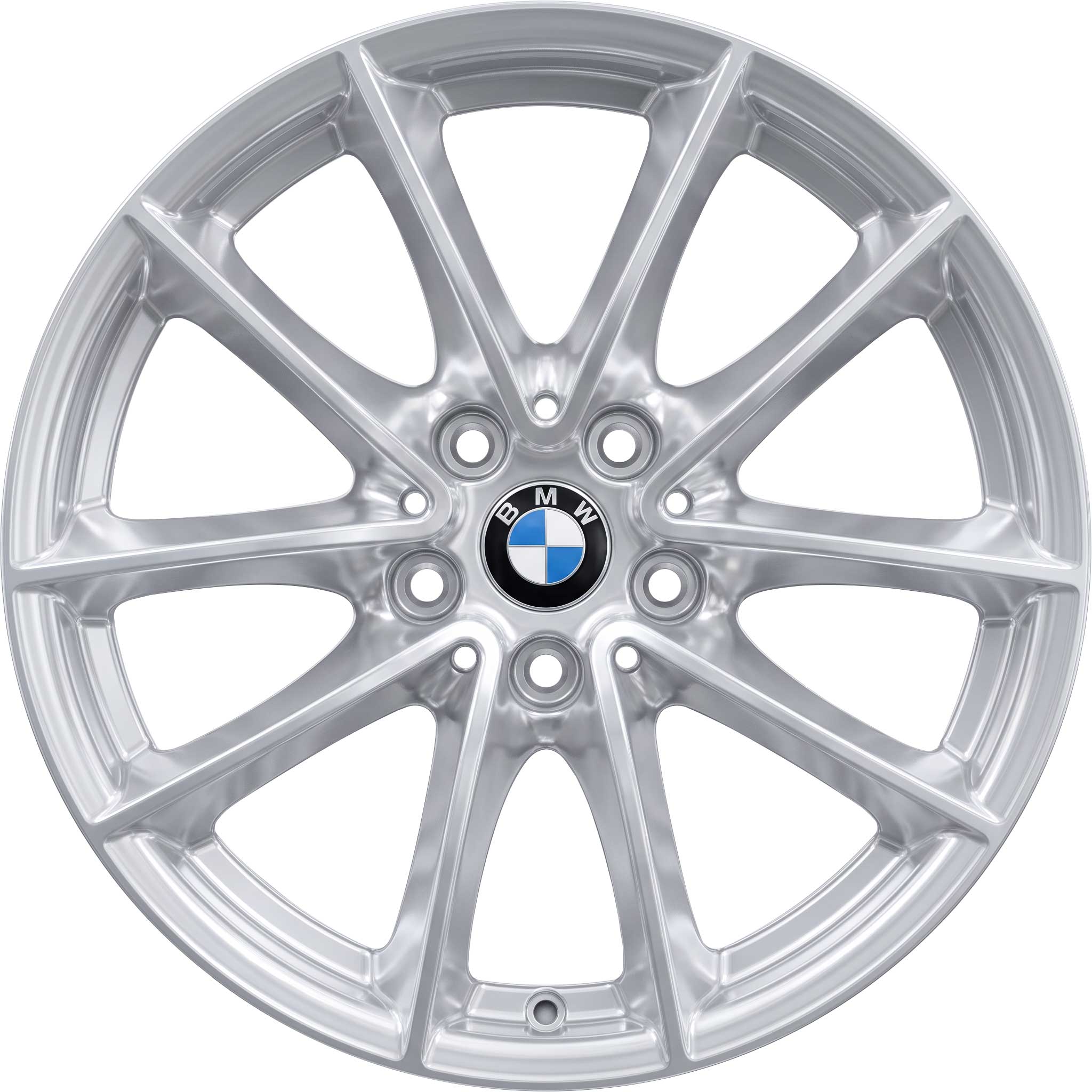 BMW 618 Reflex Silver Alloy Wheel Product Image #1