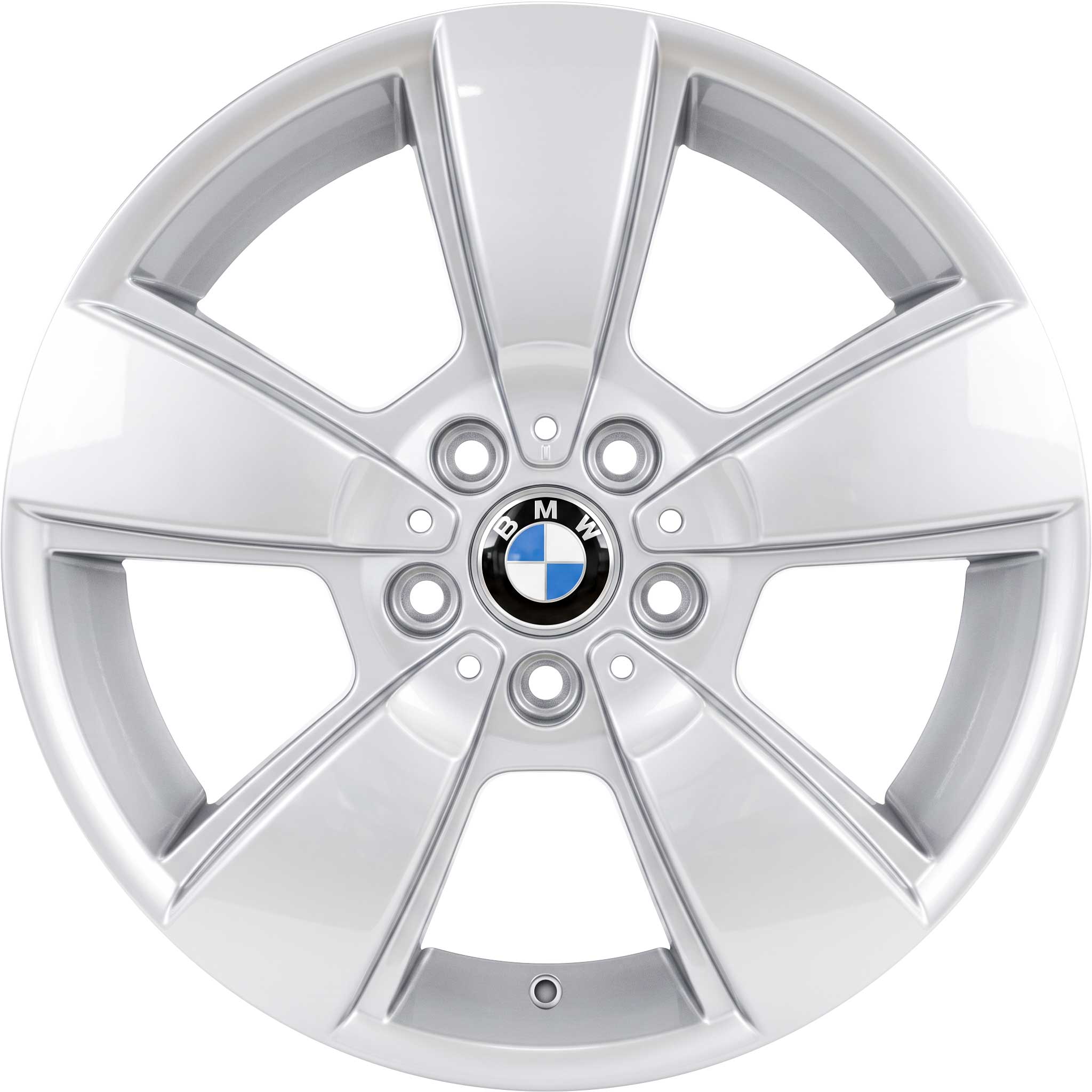 BMW 143 Silver Alloy Wheel Product Image #1