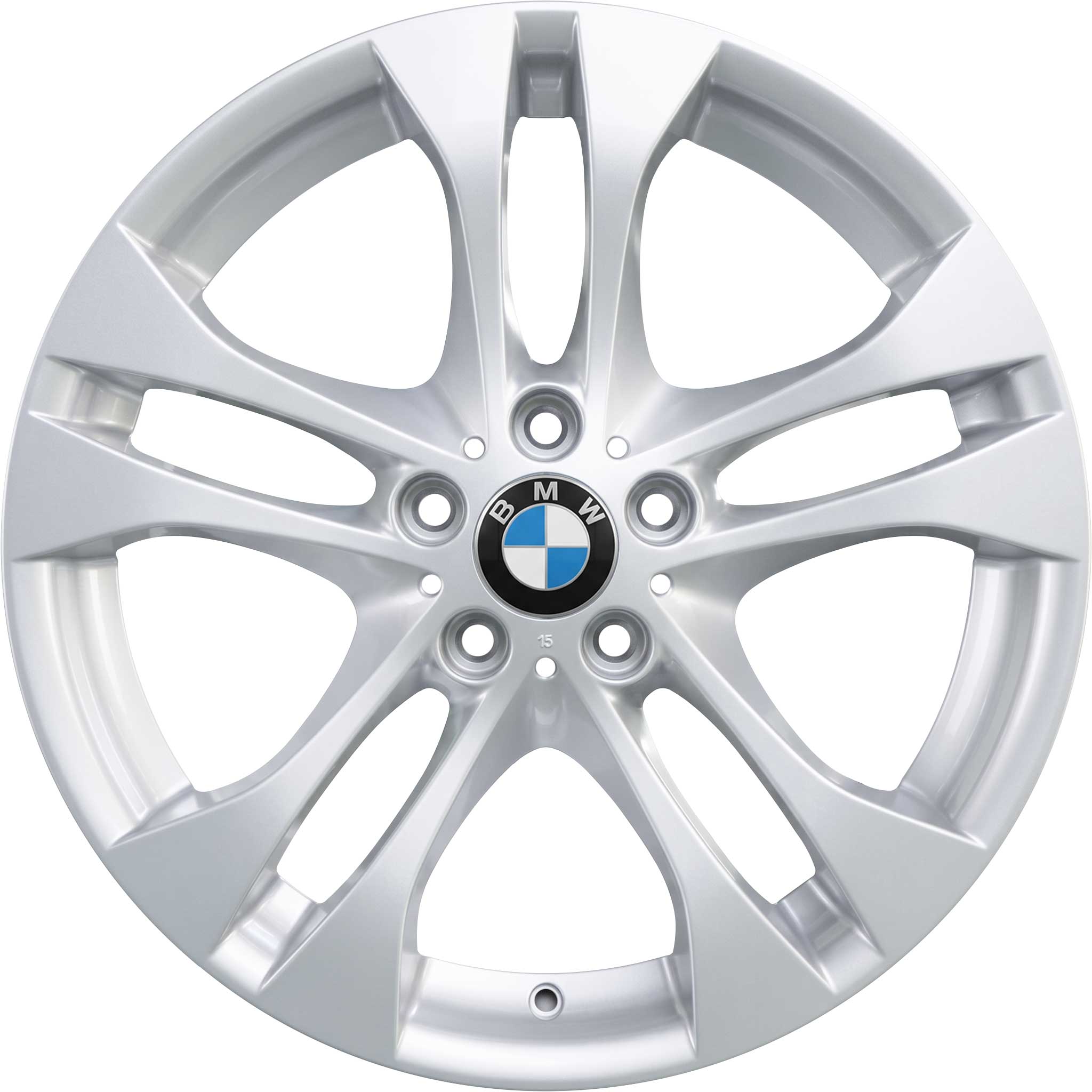 BMW 205 Silver Alloy Wheel Product Image #1