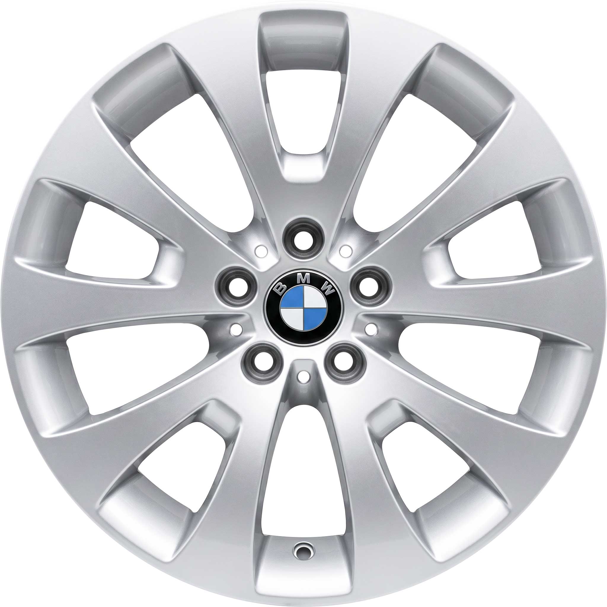 BMW 206 Silver Alloy Wheel Product Image #1