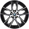 BMW 1001M Jet Black Matt with Bright Turned Wheel Img 1