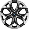 BMW 874i Jet Black Matt with Bright Turned Wheel Img 1