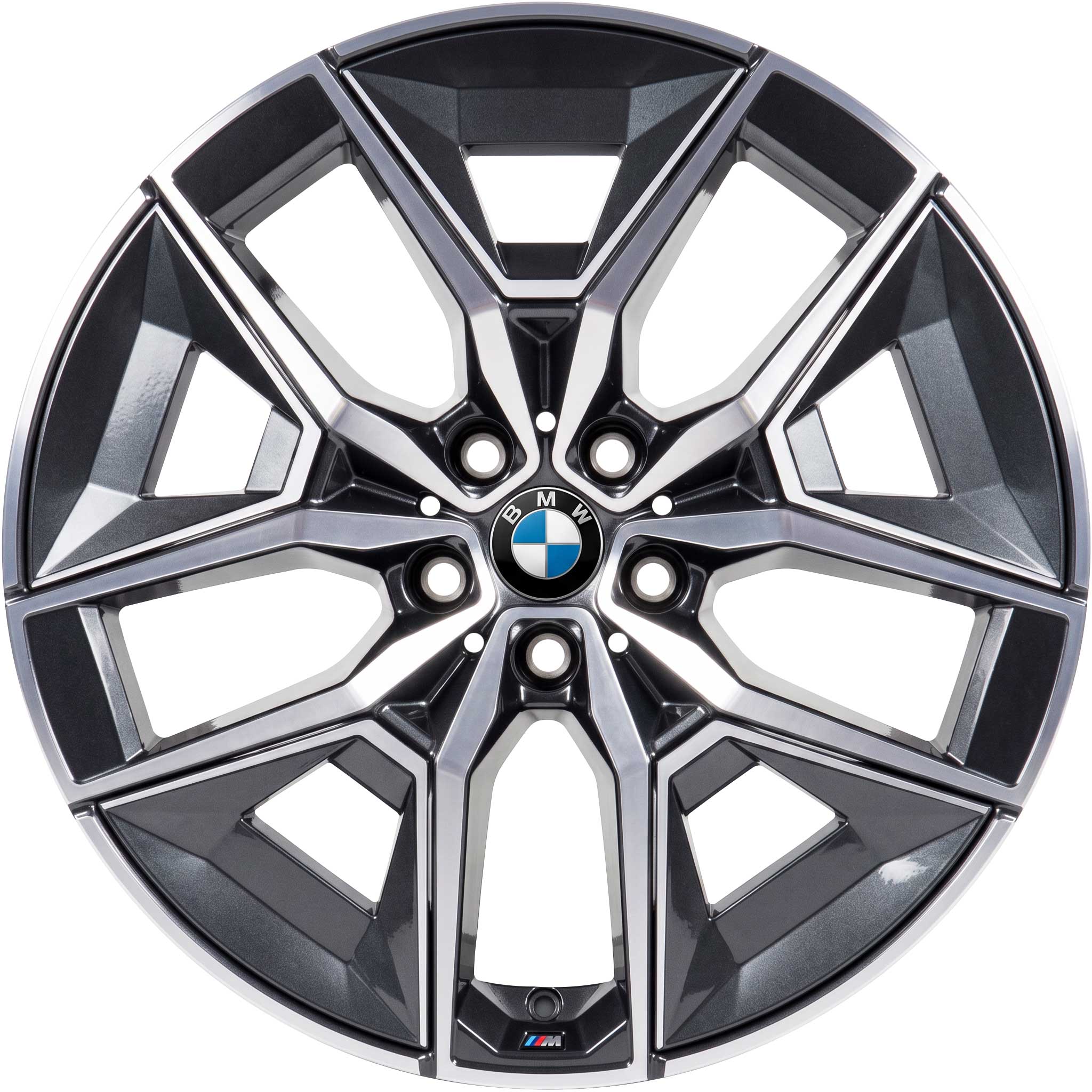 BMW 936M Midnight Grey with Bright Turned Alloy Wheel Product Image #1