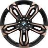 BMW 871M Jet Black with Bright Turned Night Gold Wheel Img 1