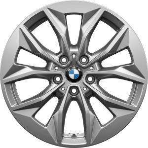17" BMW 971 Lightning Grey alloy wheel