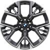 BMW 975M Midnight Grey with Bright Turned Wheel Img 1