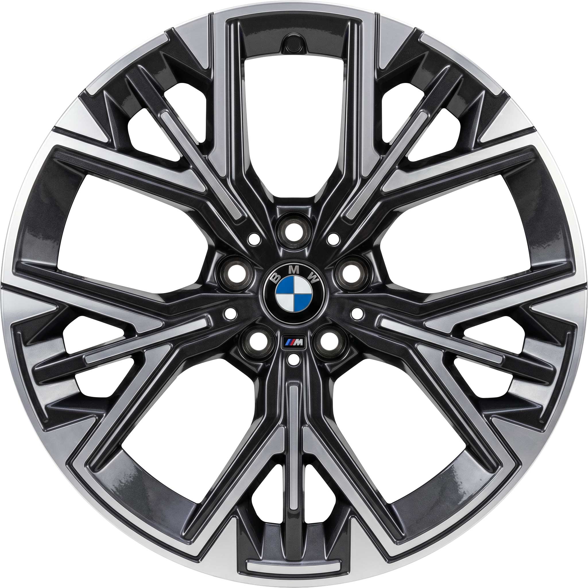 BMW 975M Midnight Grey with Bright Turned Alloy Wheel Product Image #1