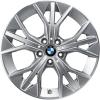 BMW 972 Refined Silver Wheel Img 1