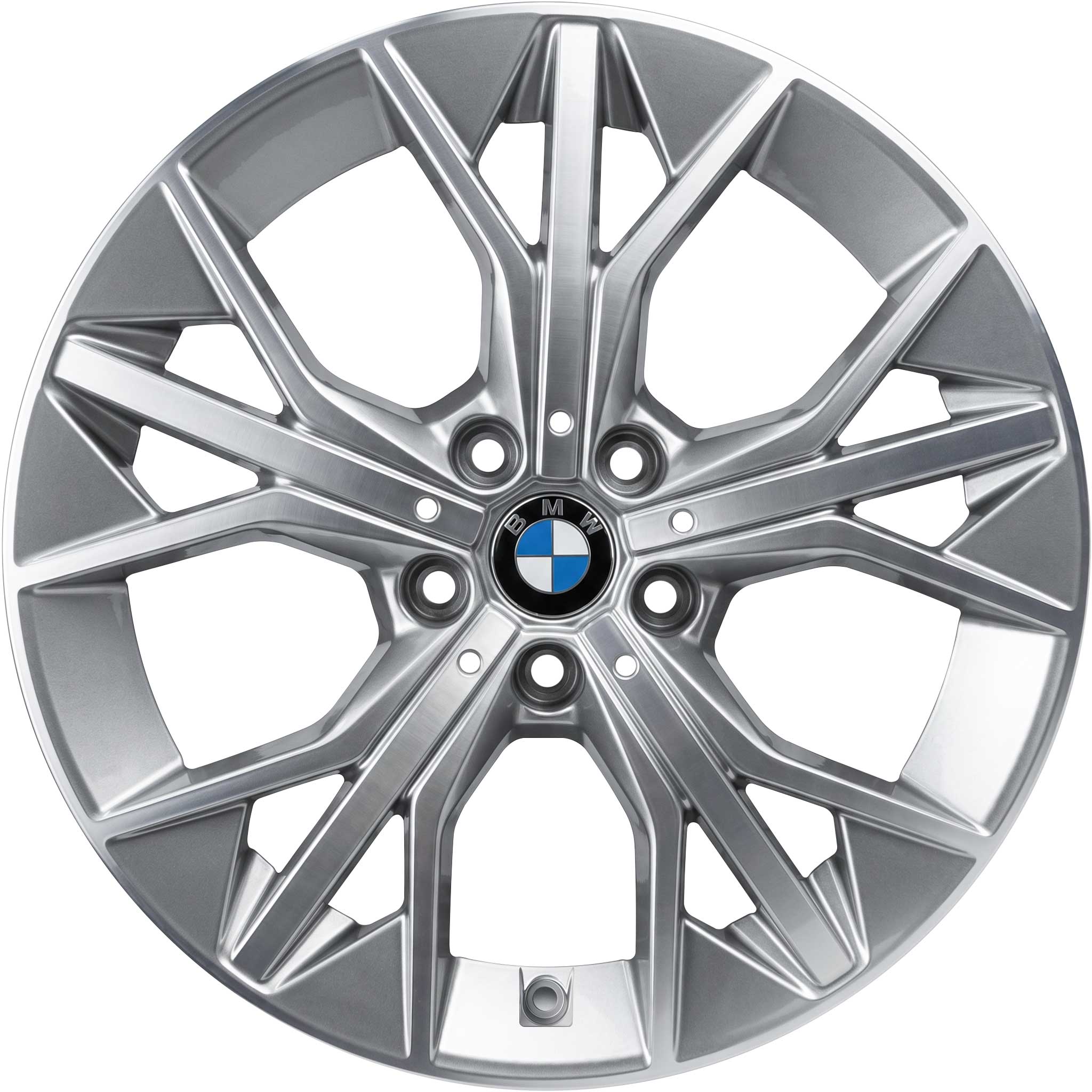 BMW 972 Refined Silver Alloy Wheel Product Image #1