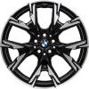 BMW 976M Jet Black Matt with Bright Turned Wheel Img 1