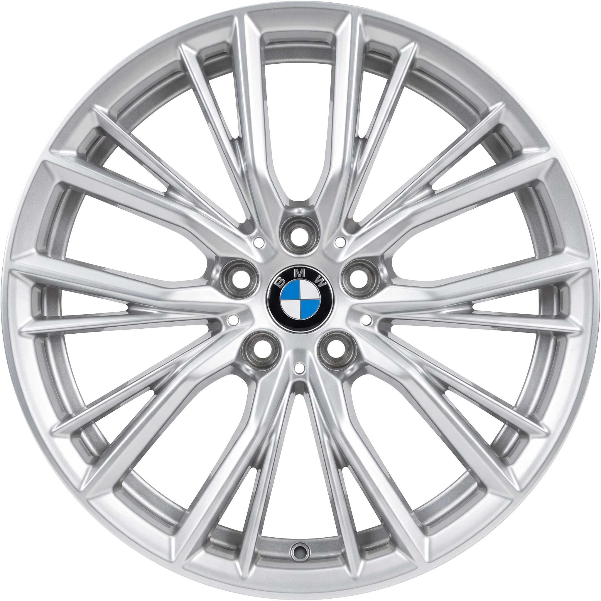 BMW 796 Reflex Silver Alloy Wheel Product Image #1