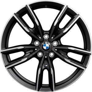Black BMW 792M alloy wheel