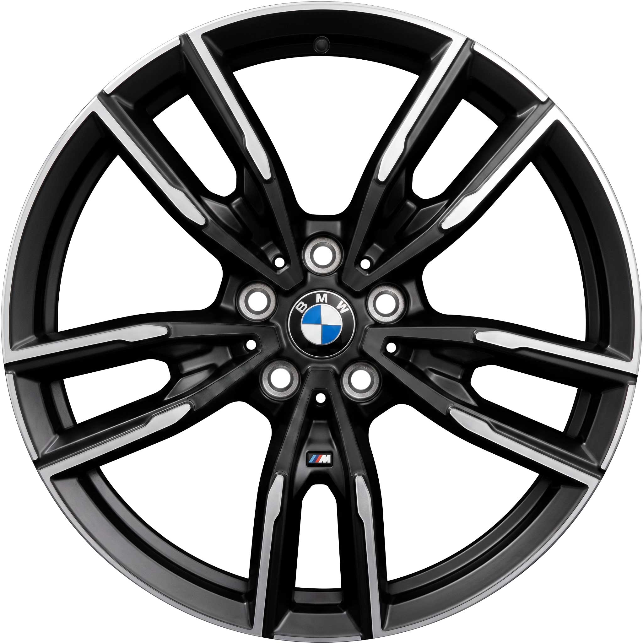 BMW 792M Jet Black with Bright Turned Alloy Wheel Product Image #1
