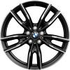 BMW 792M Jet Black with Bright Turned Wheel Img 1
