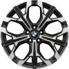 BMW 1038i Frozen Midnight with Bright Turned Wheel Img 1