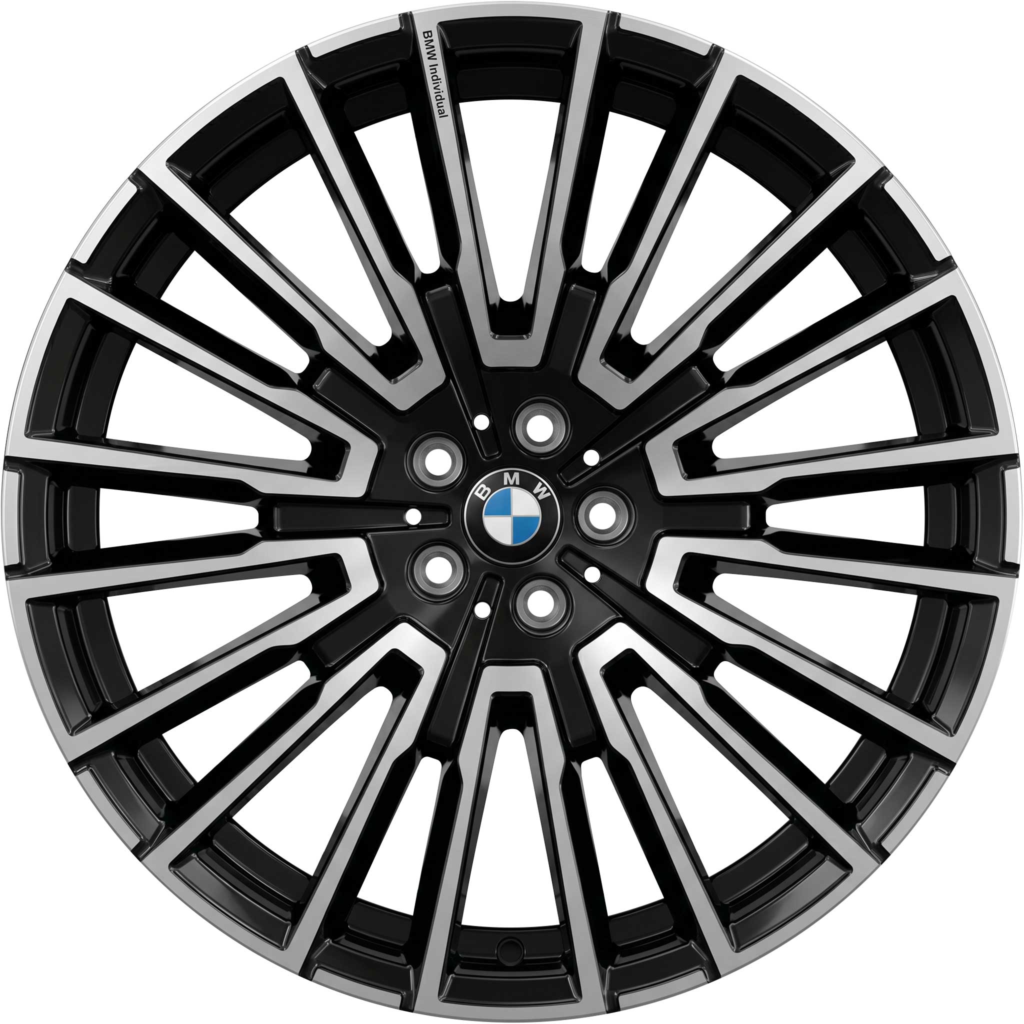 BMW 1055i Jet Black (Forged) Alloy Wheel Product Image #1