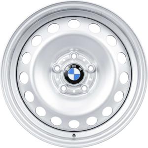 17" BMW 12 Silver alloy wheel