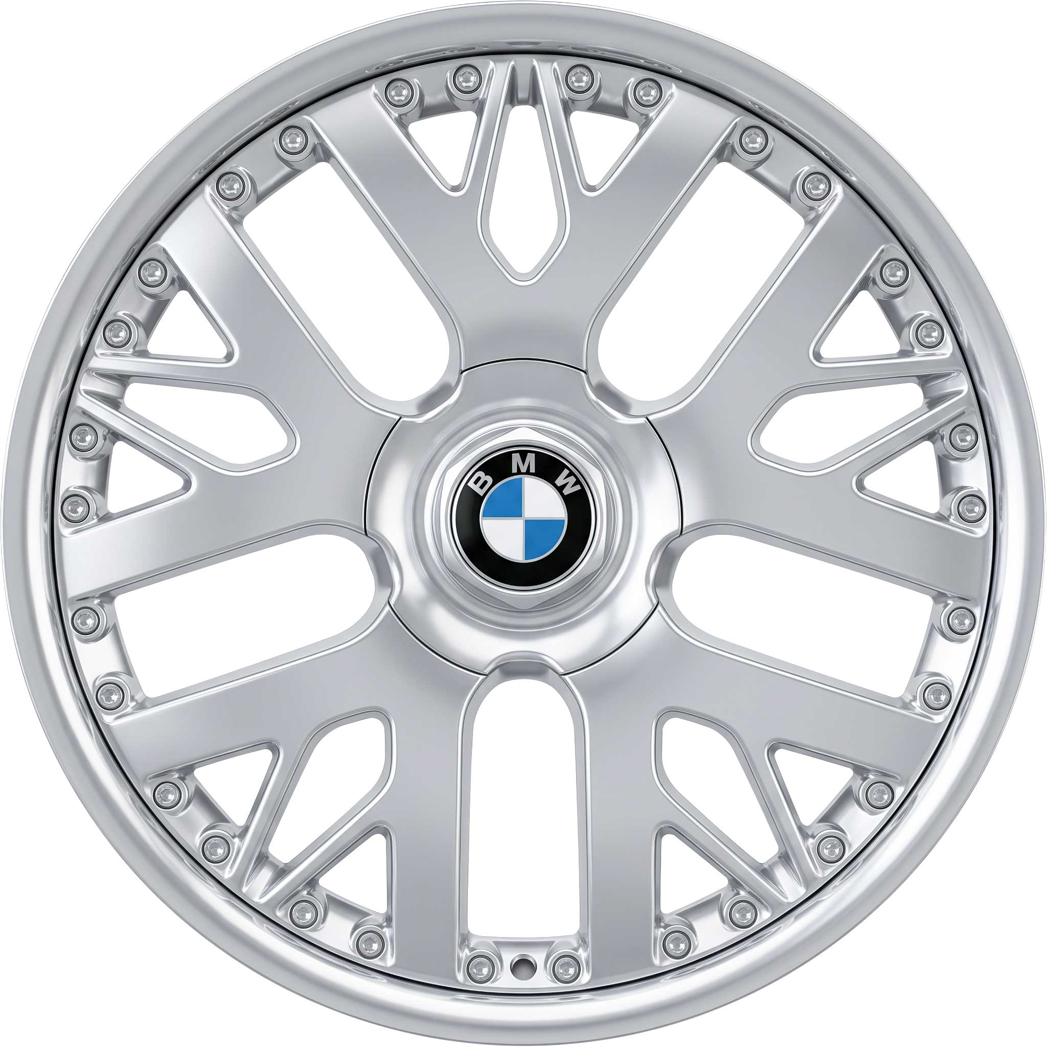 BMW 75 Silver Alloy Wheel Product Image #1
