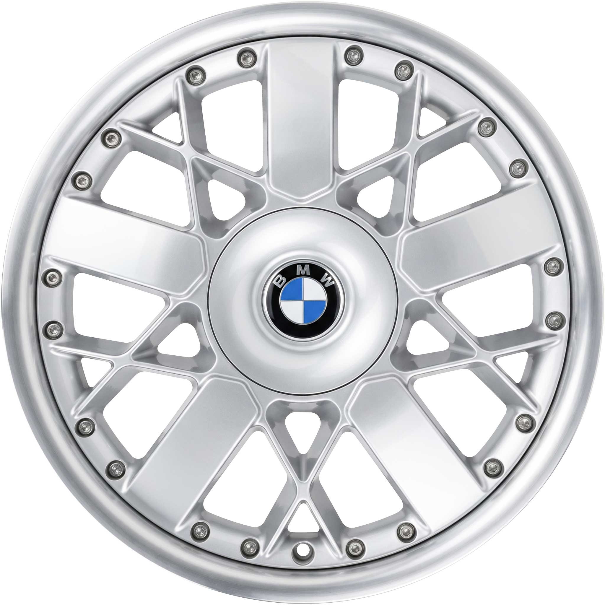 BMW 77 Silver Alloy Wheel Product Image #1