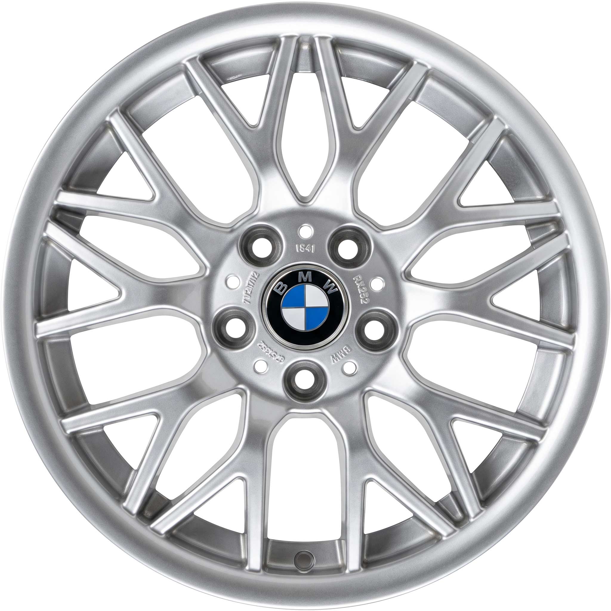 BMW 78 Silver Alloy Wheel Product Image #1