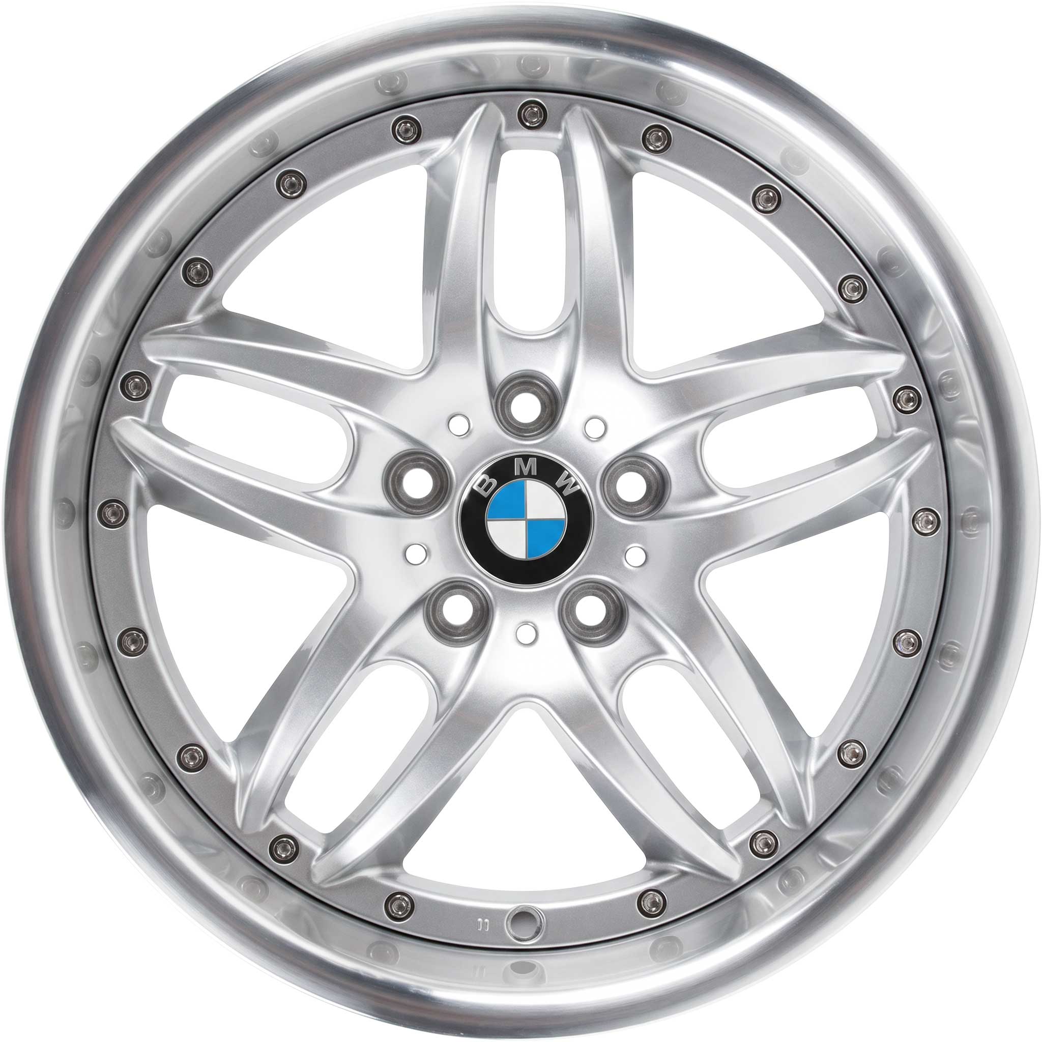 BMW 71 Silver Alloy Wheel Product Image #1