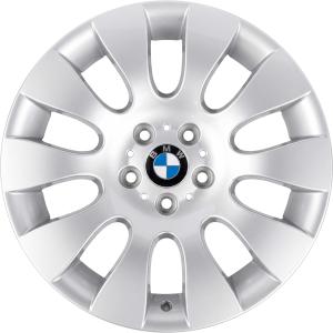 18" BMW 91 Silver alloy wheel