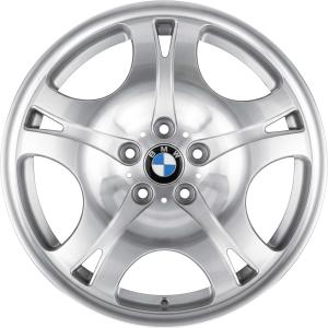 BMW 92 Forged Silver with Bright Turned Alloy Wheel for BMW 7 Series E65 - Sizes 19in