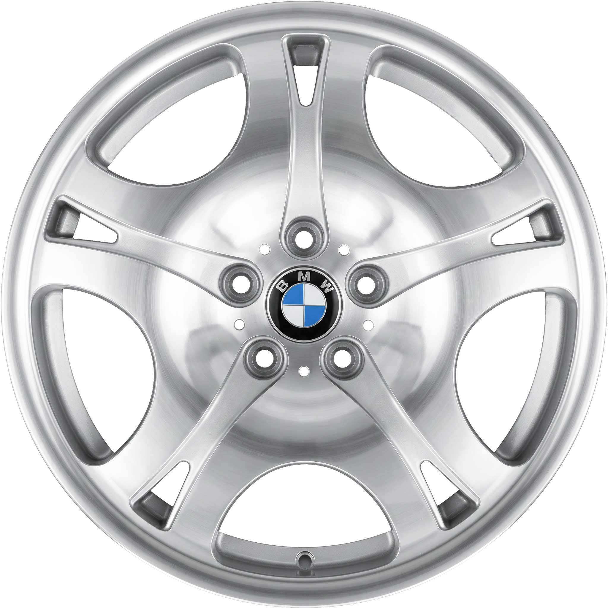 BMW 92 Forged Silver with Bright Turned Alloy Wheel Product Image #1