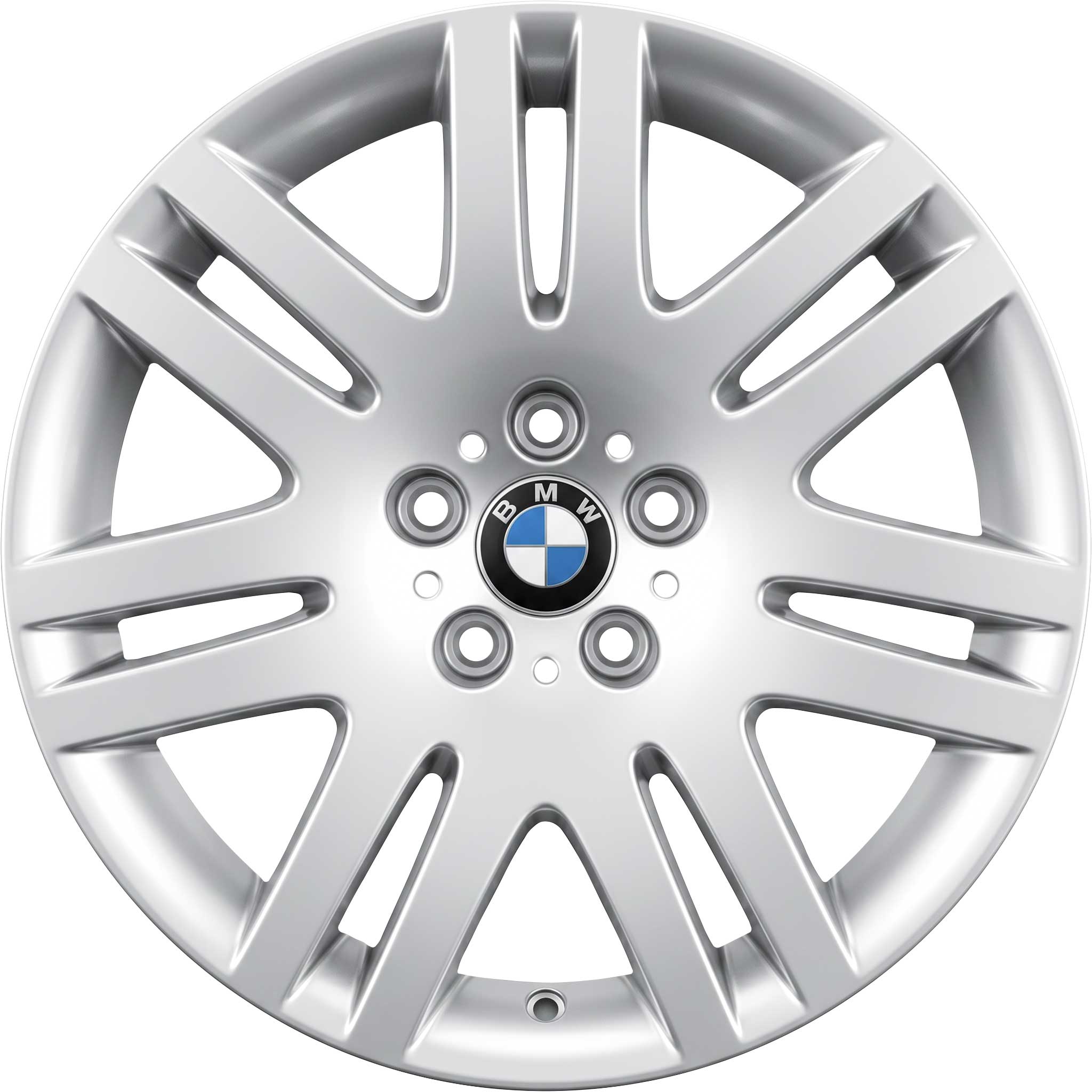 BMW 93 Silver Alloy Wheel Product Image #1