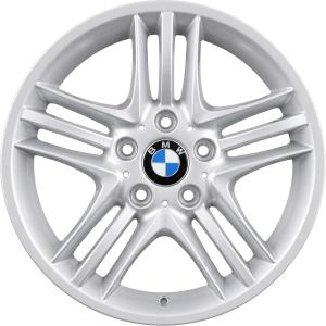 BMW 89 Silver Alloy Wheel for BMW 5 Series E39 - Sizes 17in